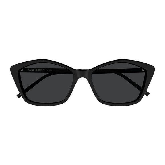NEW SL775 001 SAINT LAURENT SUNGLASSES WOMEN GEOMETRIC BLACK EYEWEAR - Picture 3 of 5